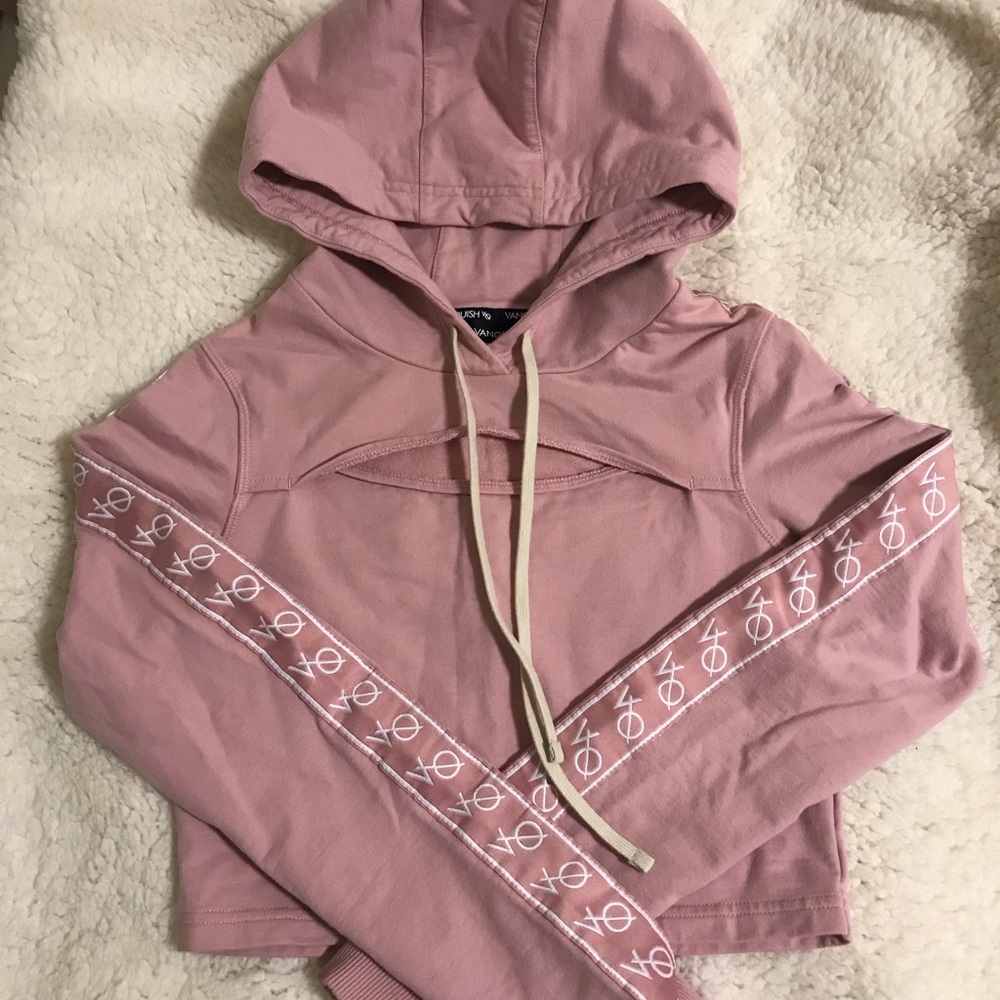 VANQUISH Cropped hoodie
